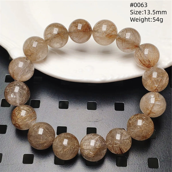 Silver Rutilated Quartz Bracelet-ToShay.org