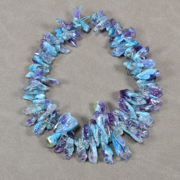 Blue Quartz Amethyst Beads-ToShay.org