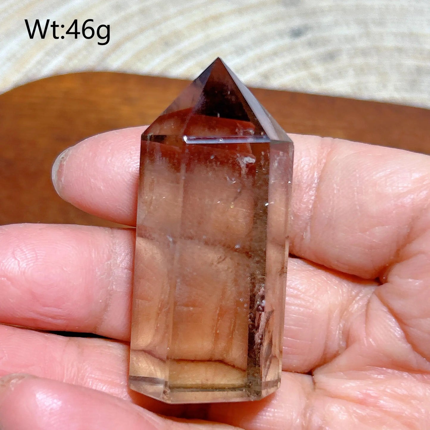 Smokey Rainbow Quartz Point-ToShay.org