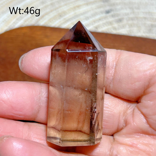 Smokey Rainbow Quartz Point-ToShay.org