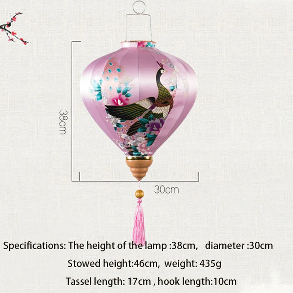 Silk Flower Lantern-ToShay.org