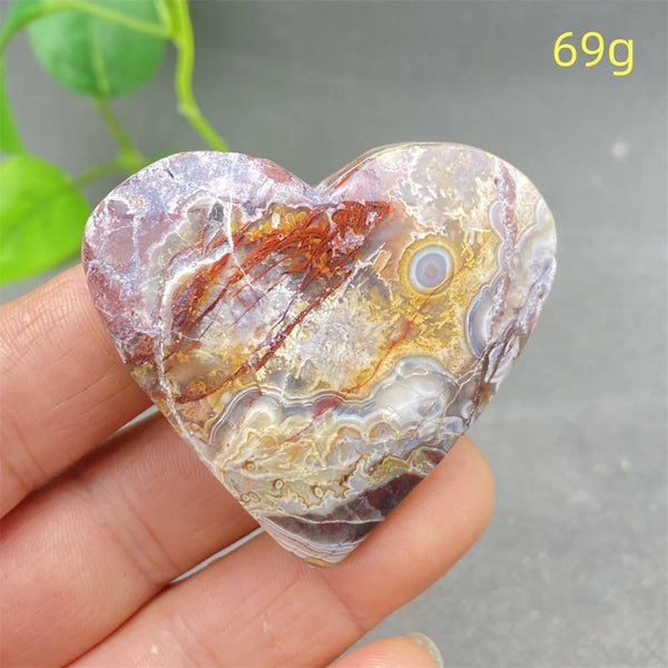 Red Agate Heart-ToShay.org