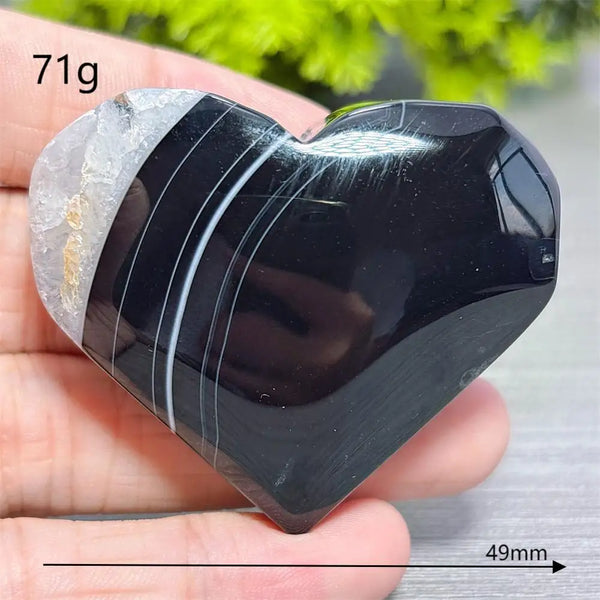 Black Agate Heart-ToShay.org