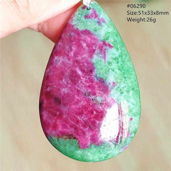 Red Ruby Zoisite Light Pendant-ToShay.org