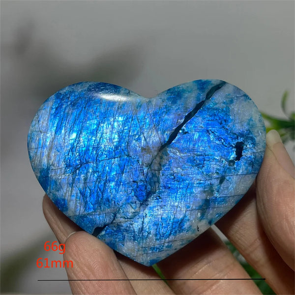Blue Flash Moonstone Heart-ToShay.org