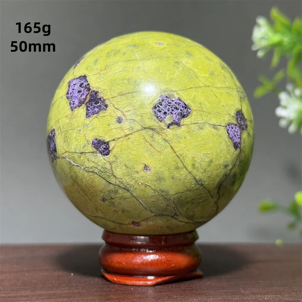 Green Atlantis Mineral Ball-ToShay.org