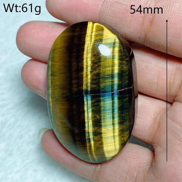 Blue Yellow Tiger Eye Stone-ToShay.org