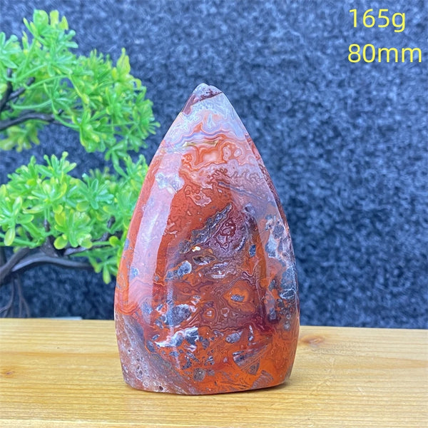 Blue Lace Agate Torch-ToShay.org