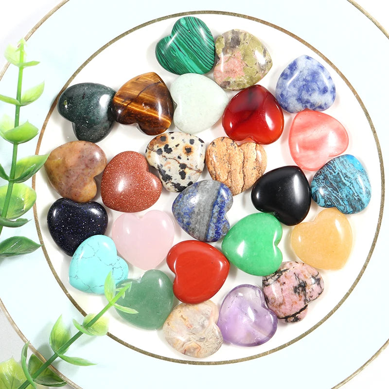 Mixed Crystal Quartz Hearts-ToShay.org