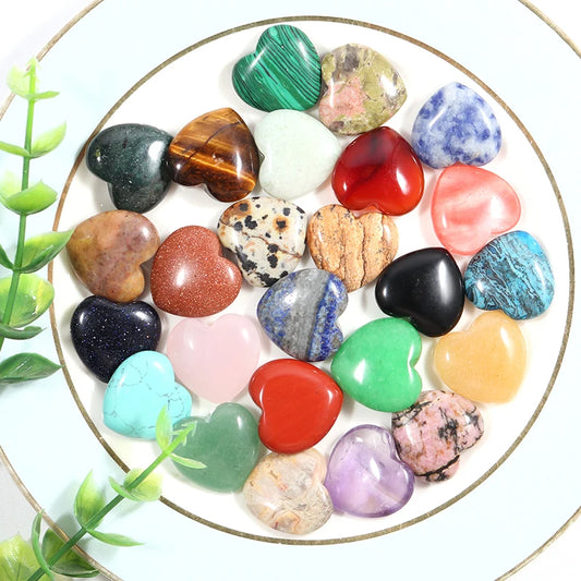 Mixed Crystal Quartz Hearts-ToShay.org