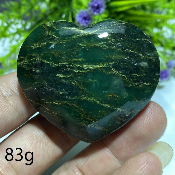 Green Emerald Stone Heart-ToShay.org
