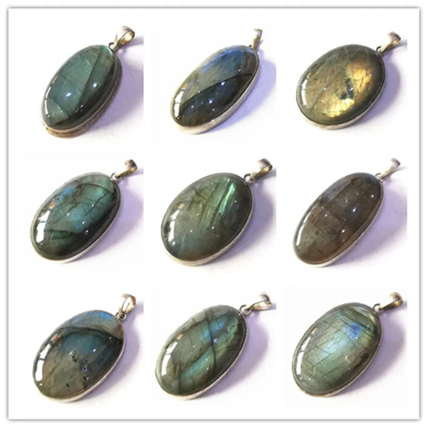 Blue Labradorite Pendants-ToShay.org