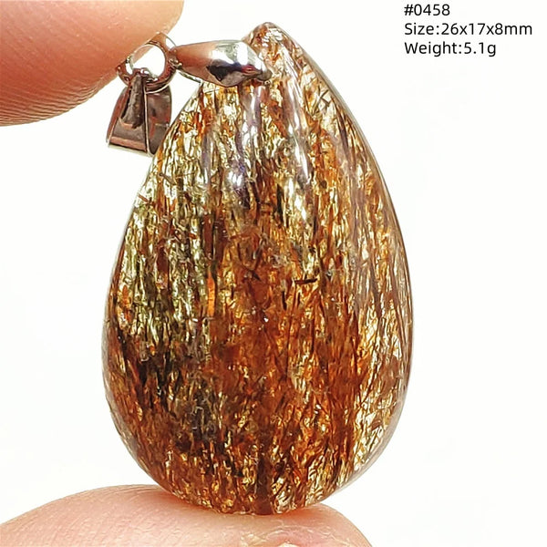 Black Rutilated Copper Quartz-ToShay.org