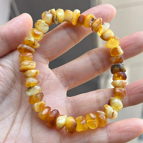 Yellow Amber Bracelet-ToShay.org