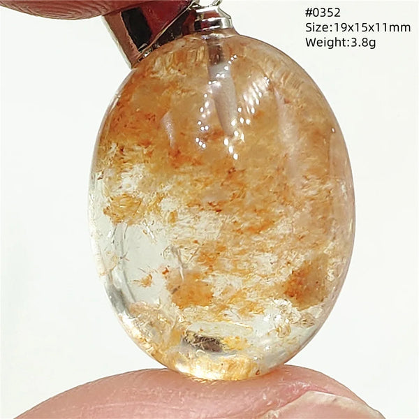 Green Phantom Quartz Pendant-ToShay.org