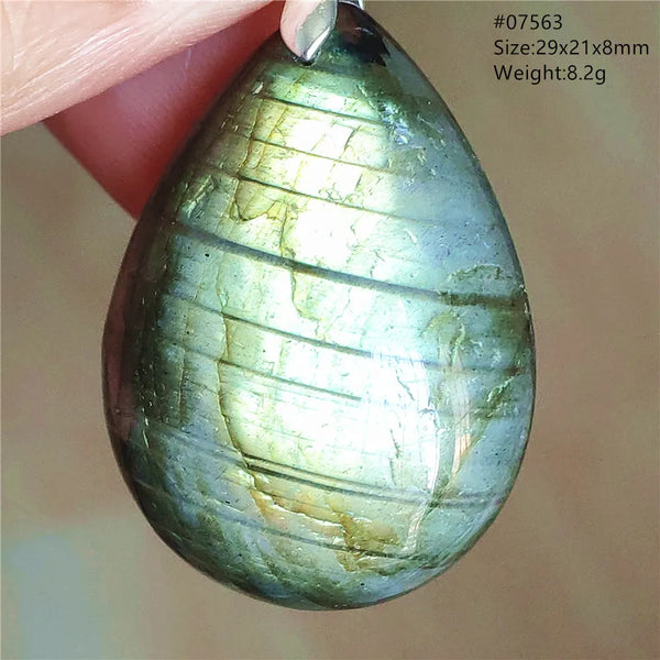 Blue Light Labradorite Pendant-ToShay.org