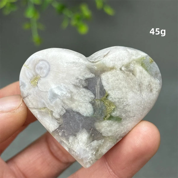 Black Cherry Agate Heart-ToShay.org