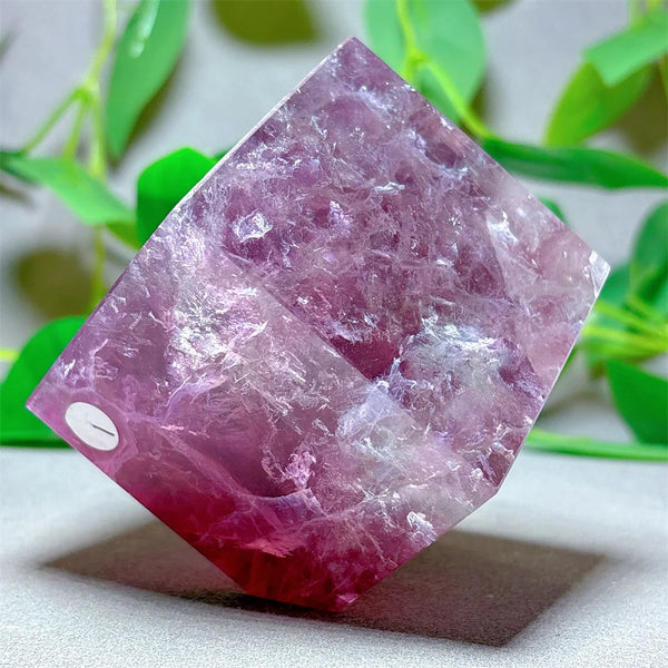 Purple Fluorite Cube-ToShay.org