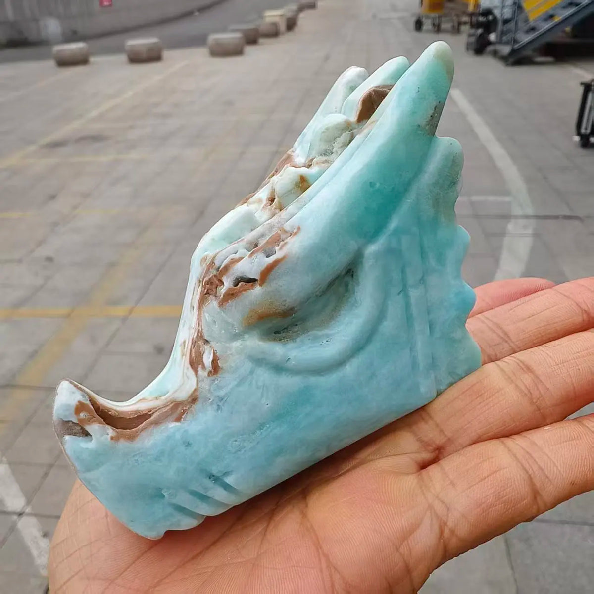Blue Ore Dragon Head-ToShay.org