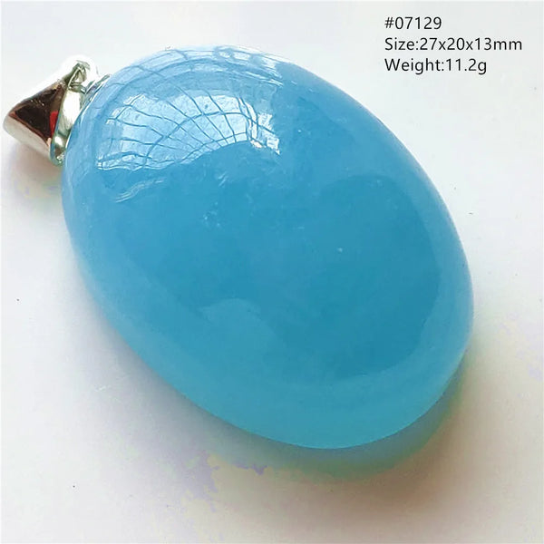 Blue Aquamarine Pendant-ToShay.org
