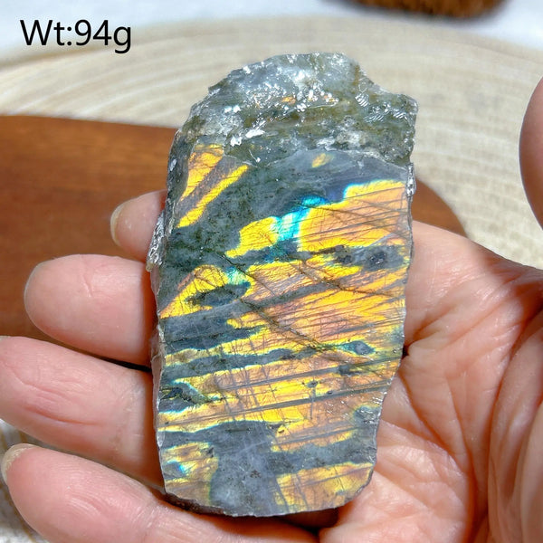 Purple Labradorite Slice-ToShay.org