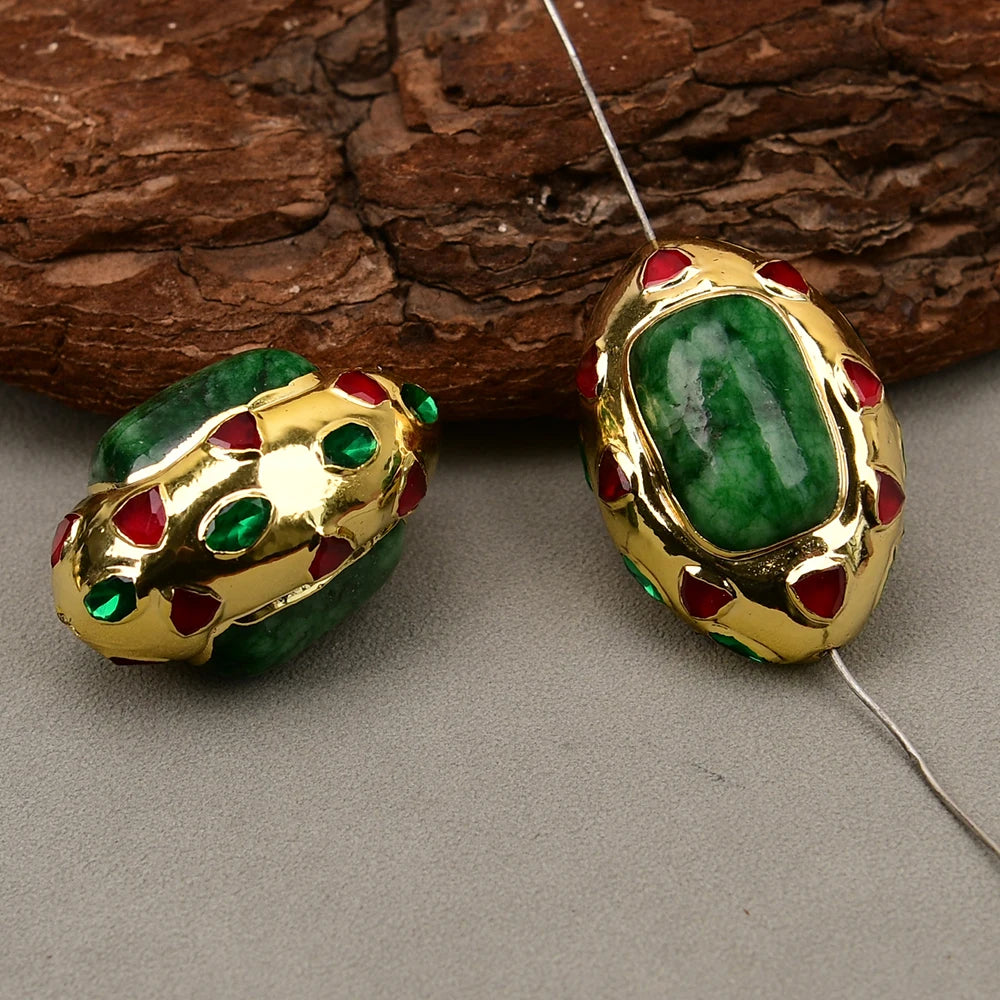 Green Jasper Beads-ToShay.org