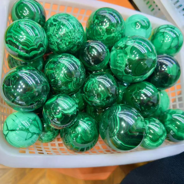 Green Malachite Ball-ToShay.org