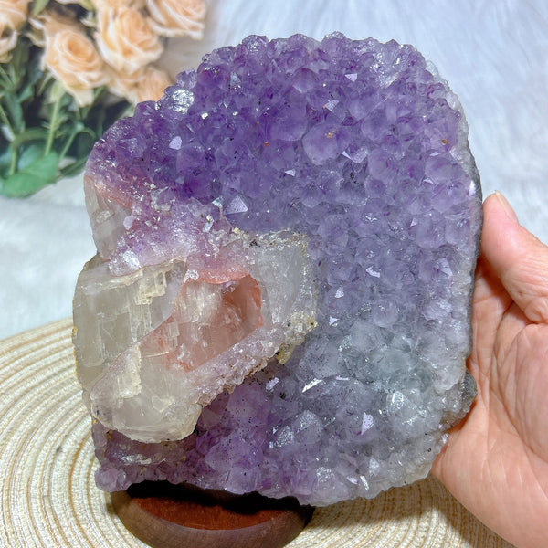 Purple Amethyst Cluster-ToShay.org
