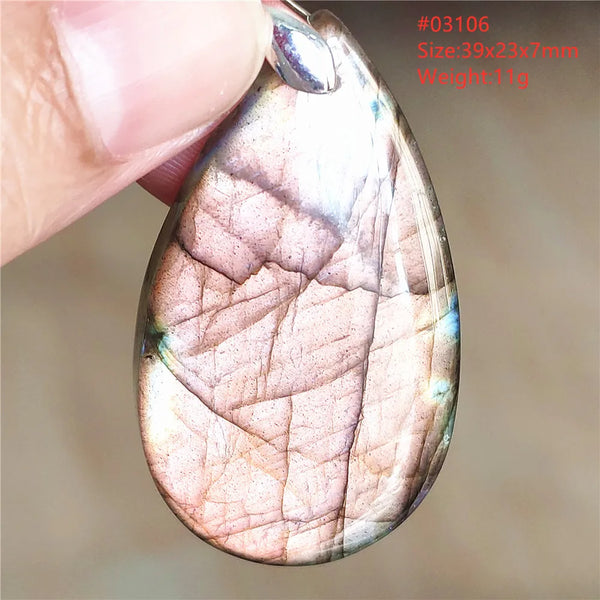Blue Light Labradorite Pendant-ToShay.org