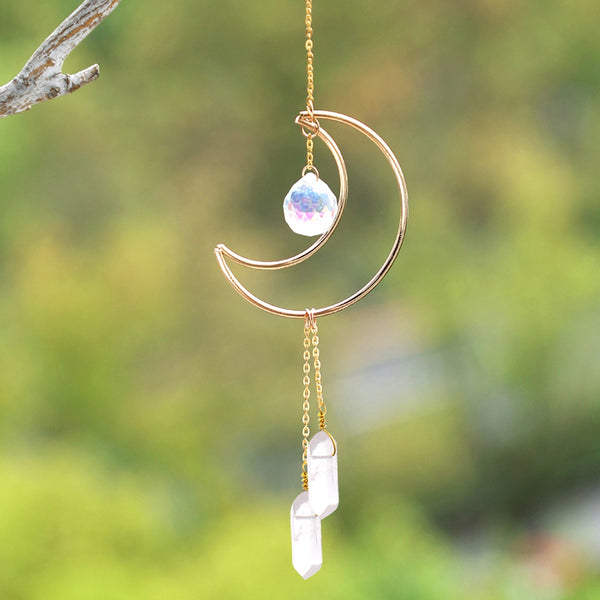 Moon Crystal Sun Catcher-ToShay.org