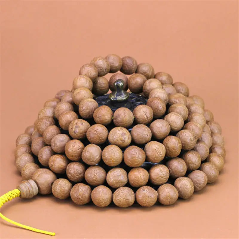 Brown Phoenix Eye Bodhi Beads-ToShay.org