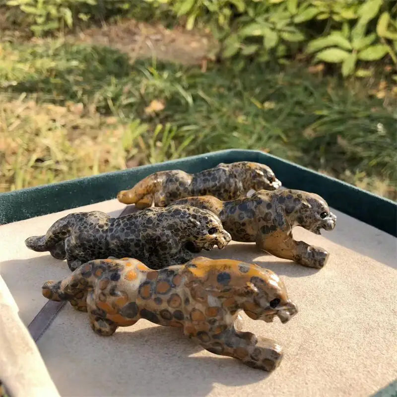 Yellow Leopard Stone Cheetah-ToShay.org