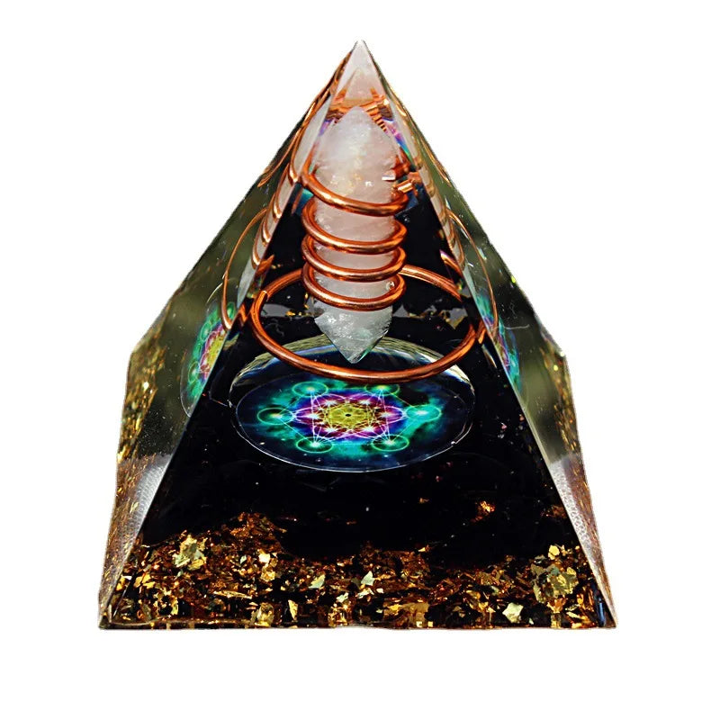 Energy Orgonite Crystal Pyramid-ToShay.org