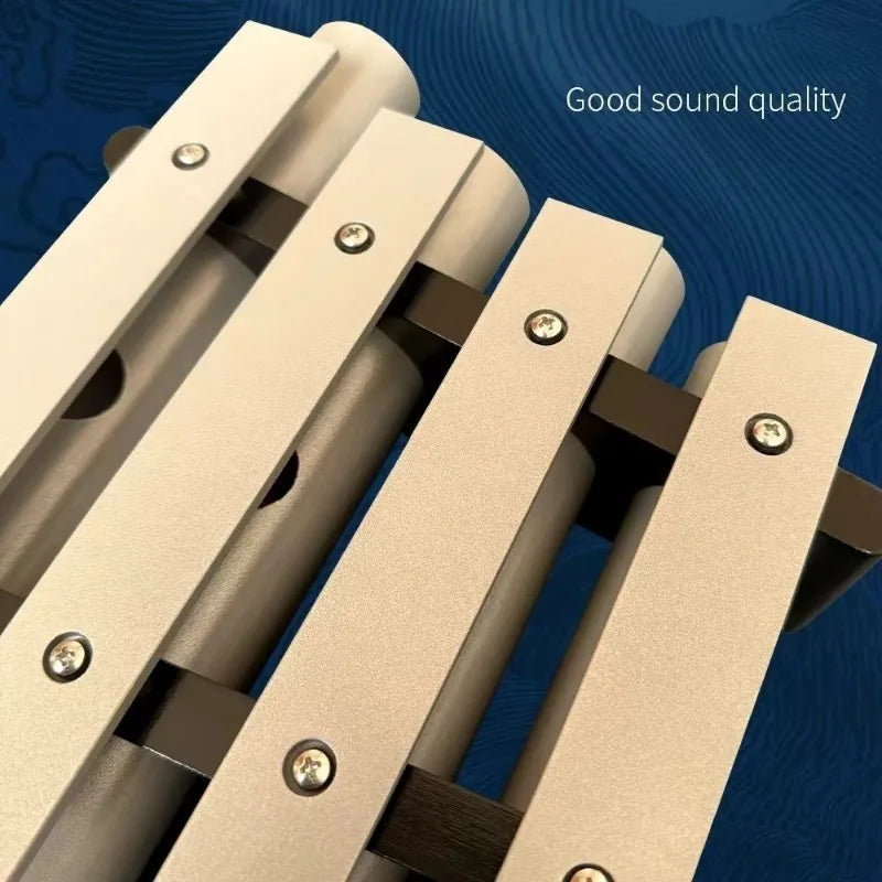 4 Tone Aluminum Alloy Xylophone Adult Beginner Sound Healing Bell Outdoor Meditation Bells Professional Percussion Instruments-ToShay.org