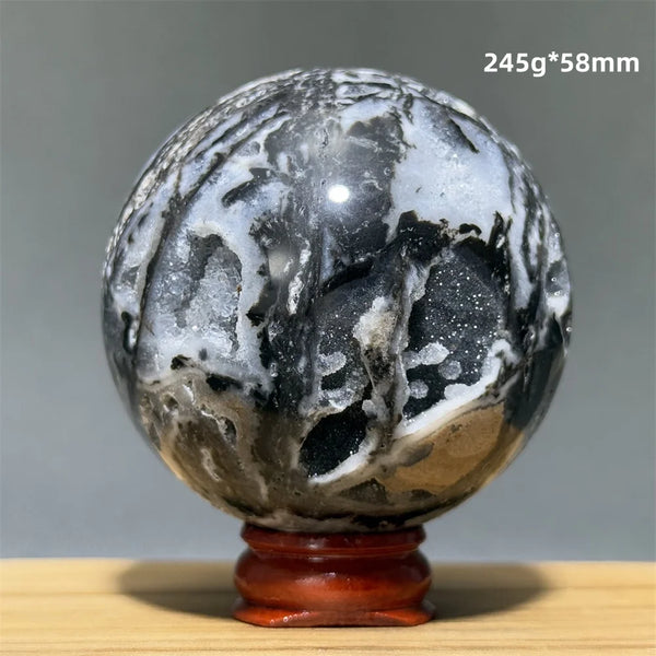 Purple Sphalerite Crystal Ball-ToShay.org