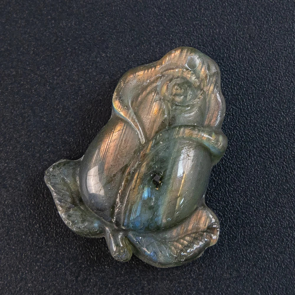 Blue Labradorite Rose Bud-ToShay.org