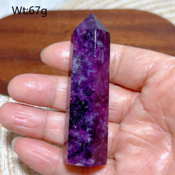 Purple Lepidolite Point-ToShay.org