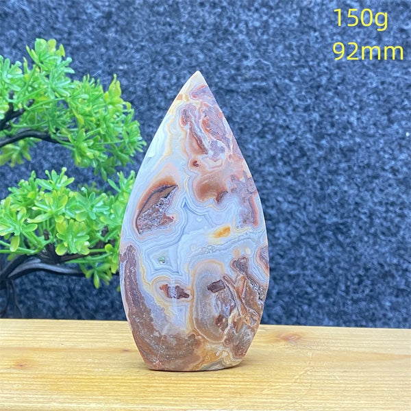 Blue Lace Agate Torch-ToShay.org