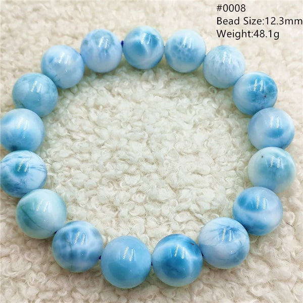 Blue Larimar Bead Bracelet-ToShay.org