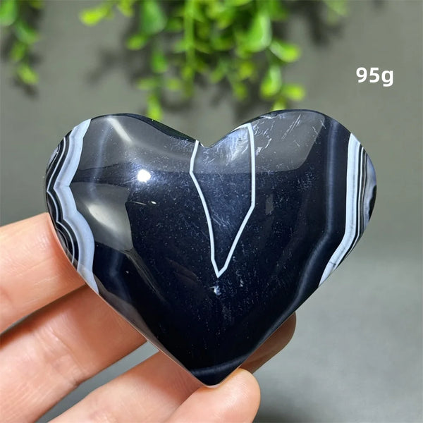 Black Agate Heart-ToShay.org