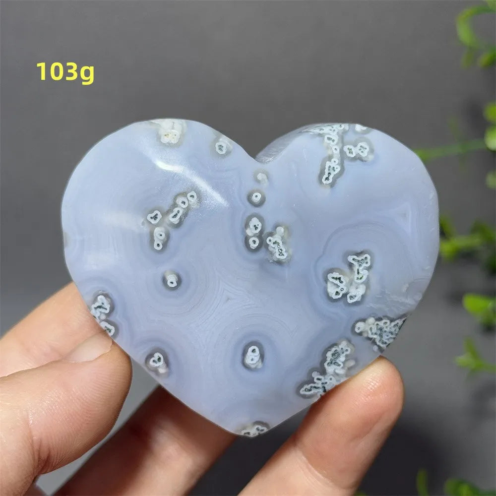 Green Moss Agate Heart-ToShay.org