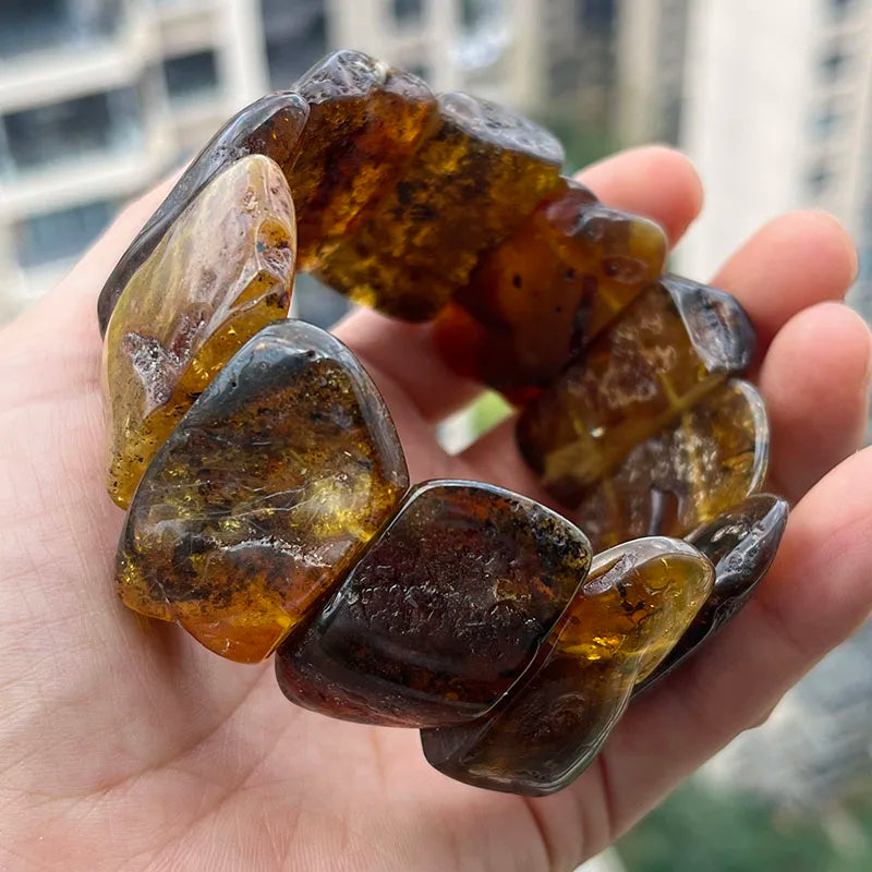Yellow Amber Bracelet-ToShay.org