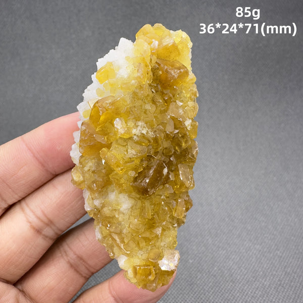 Yellow Barite Mineral Quartz-ToShay.org
