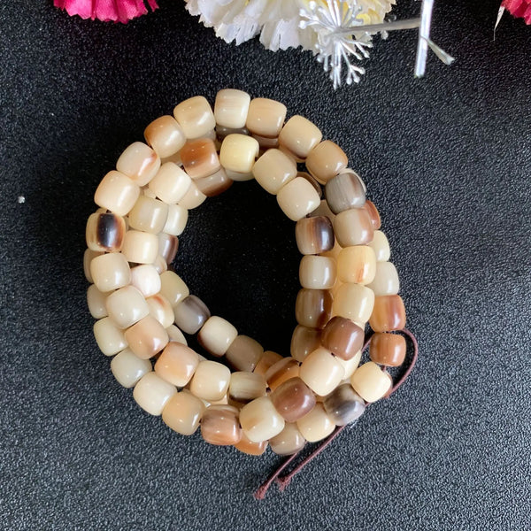 Brown Buffalo Horn Beads-ToShay.org