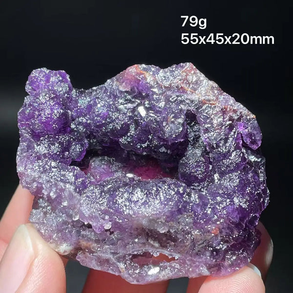 Purple Fluorite Crystal-ToShay.org