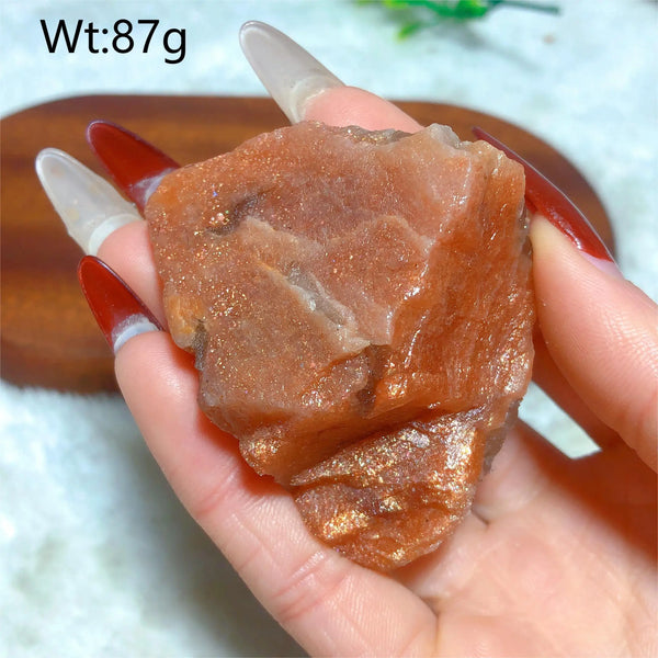 Orange Sunstone Crystal-ToShay.org