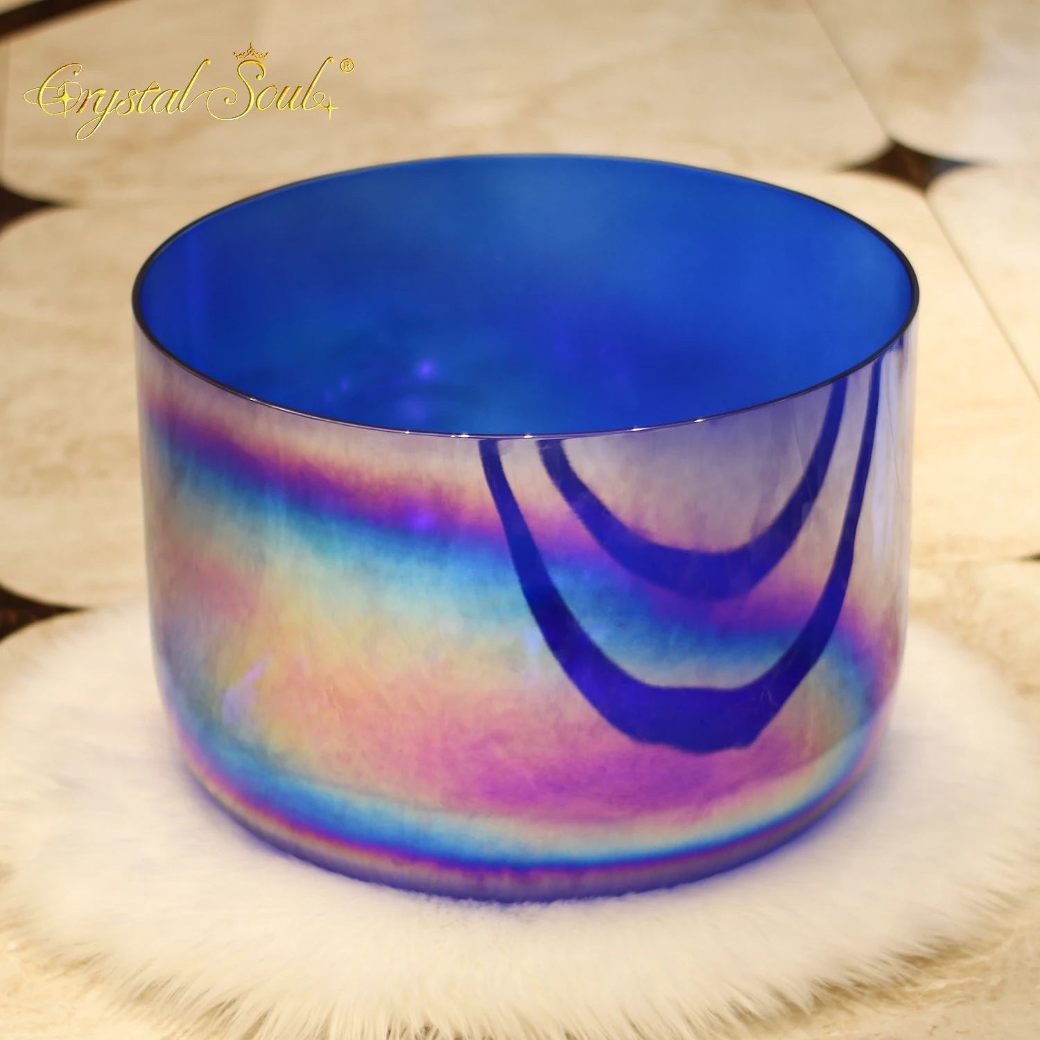 Purple Cosmic Crystal Singing Bowl-ToShay.org
