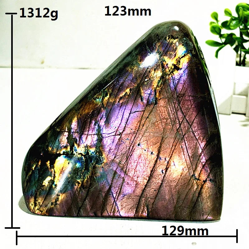 Purple Labradorite Crystal-ToShay.org