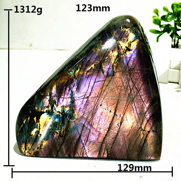Purple Labradorite Crystal-ToShay.org