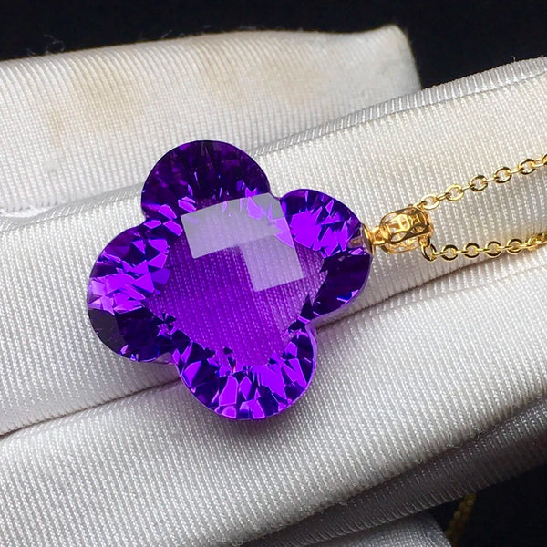 Purple Amethyst Quartz Clover-ToShay.org